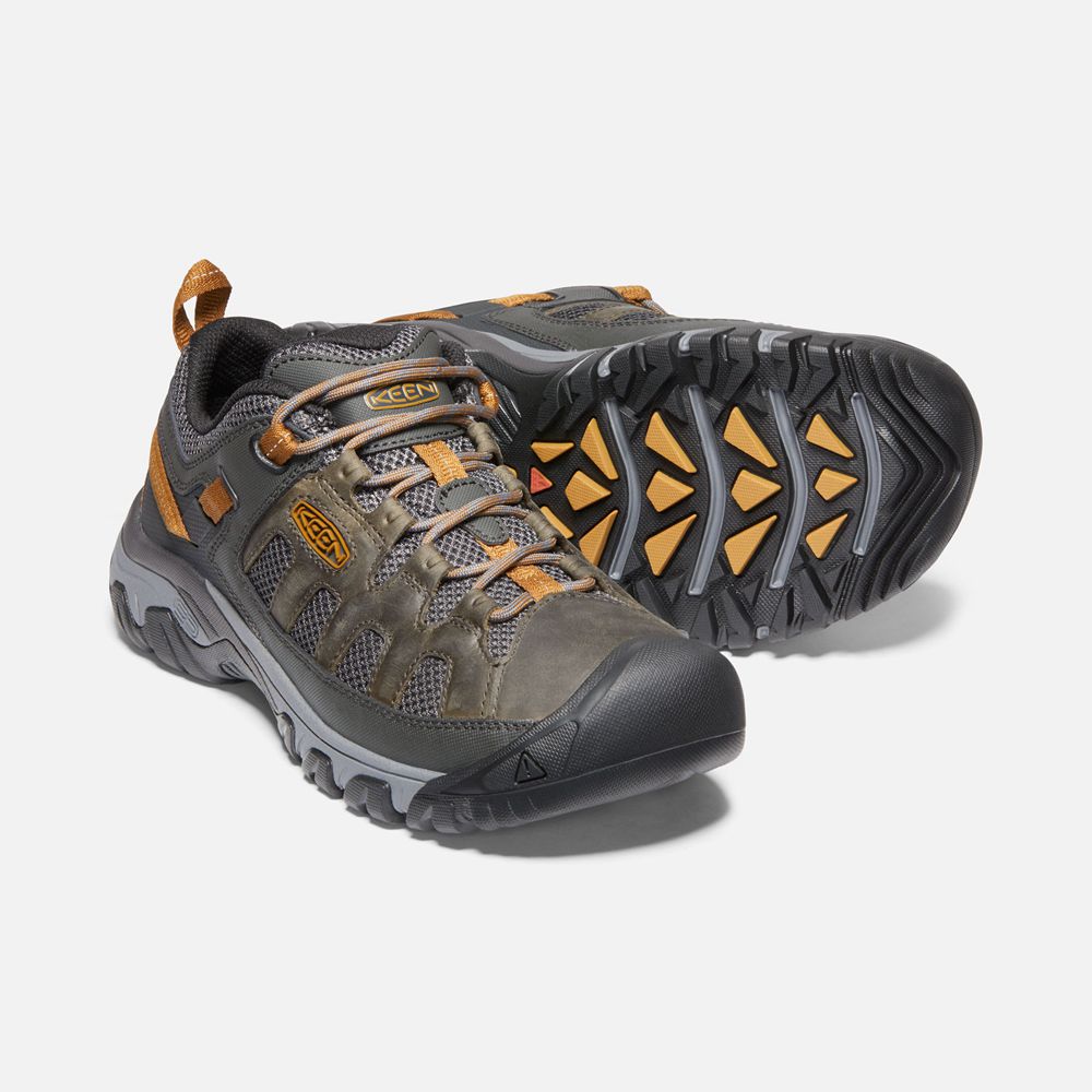 Keen Outdoor Ayakkabı Erkek Siyah Kahverengi - Targhee Vent - Türkiye GRZD92607